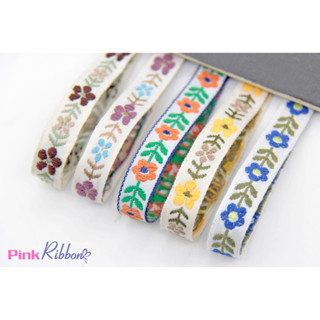 RB thô thêu hoa  - mẫu 42 , phụ liệu may mặc, phụ kiện tóc, đai váy áo thời trang