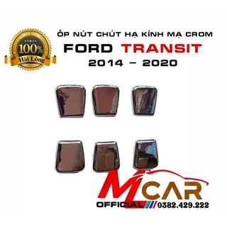 Ốp nút chốt kính Ford #Transit mạ crom hàng cao cấp