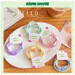 Set 3 dây cột tóc nữ siêu dễ thương