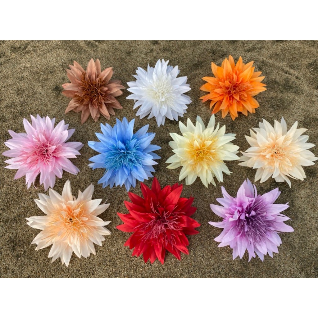 Sỉ phụ kiện hoa mộc lan, hoa mẫu đơn, hoa cúc xù, đào râu nhiều mẫu trang trí tài lộc tháp bánh Tết 2024