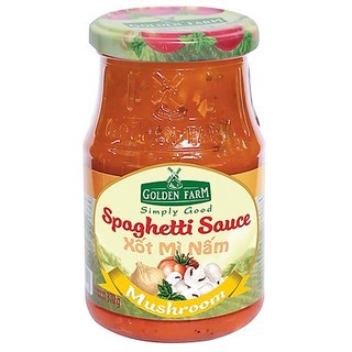 Sốt Spaghetti Golden Farm Nấm