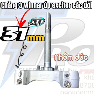 Chảng ba LCM xe EXCITER Ø 31 mm UP PHUỘC WINNER 150