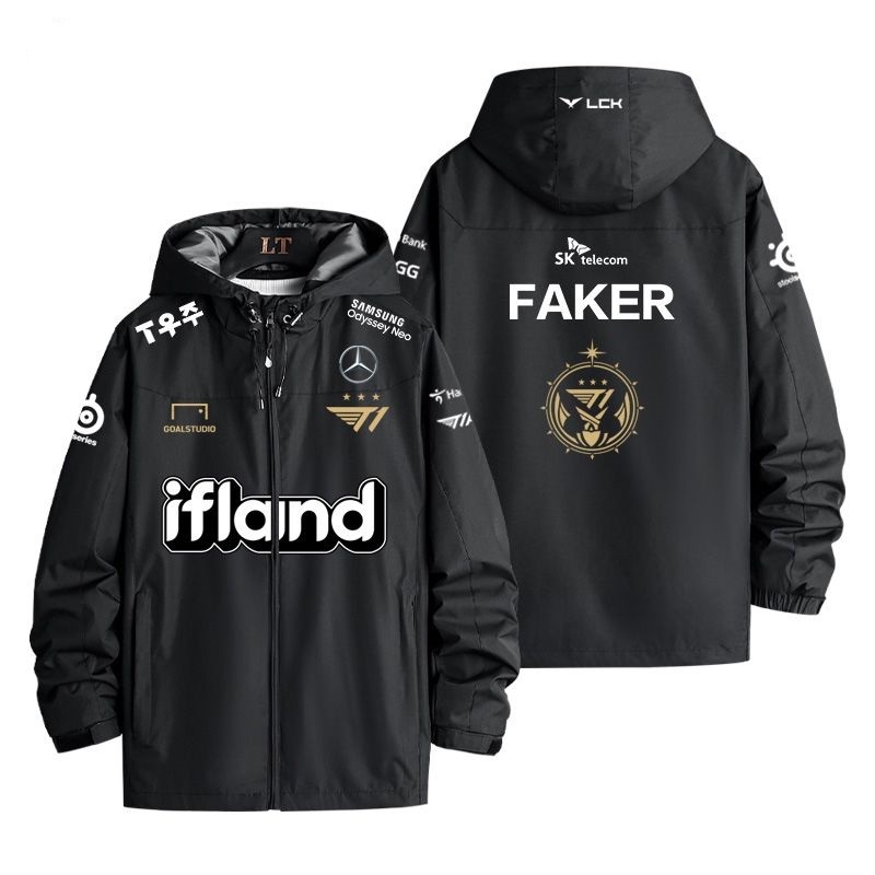 Áo khoác Jacket T1 LCK 2024,CKTG 2023 4 sao có đầy đủ size và tên thành viên