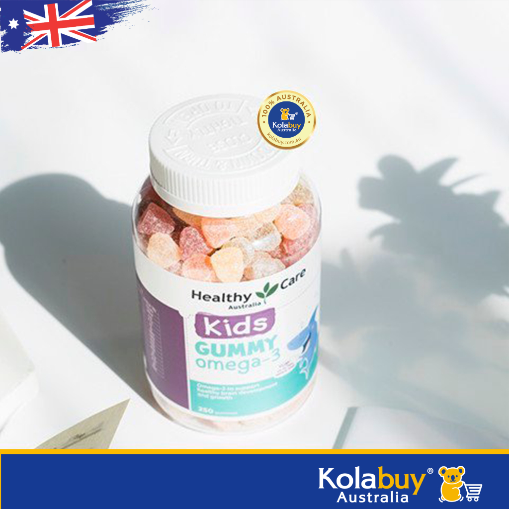 Kẹo dẻo Omega 3 Kid Gummy Omega 3 Healthy Care 250 viên