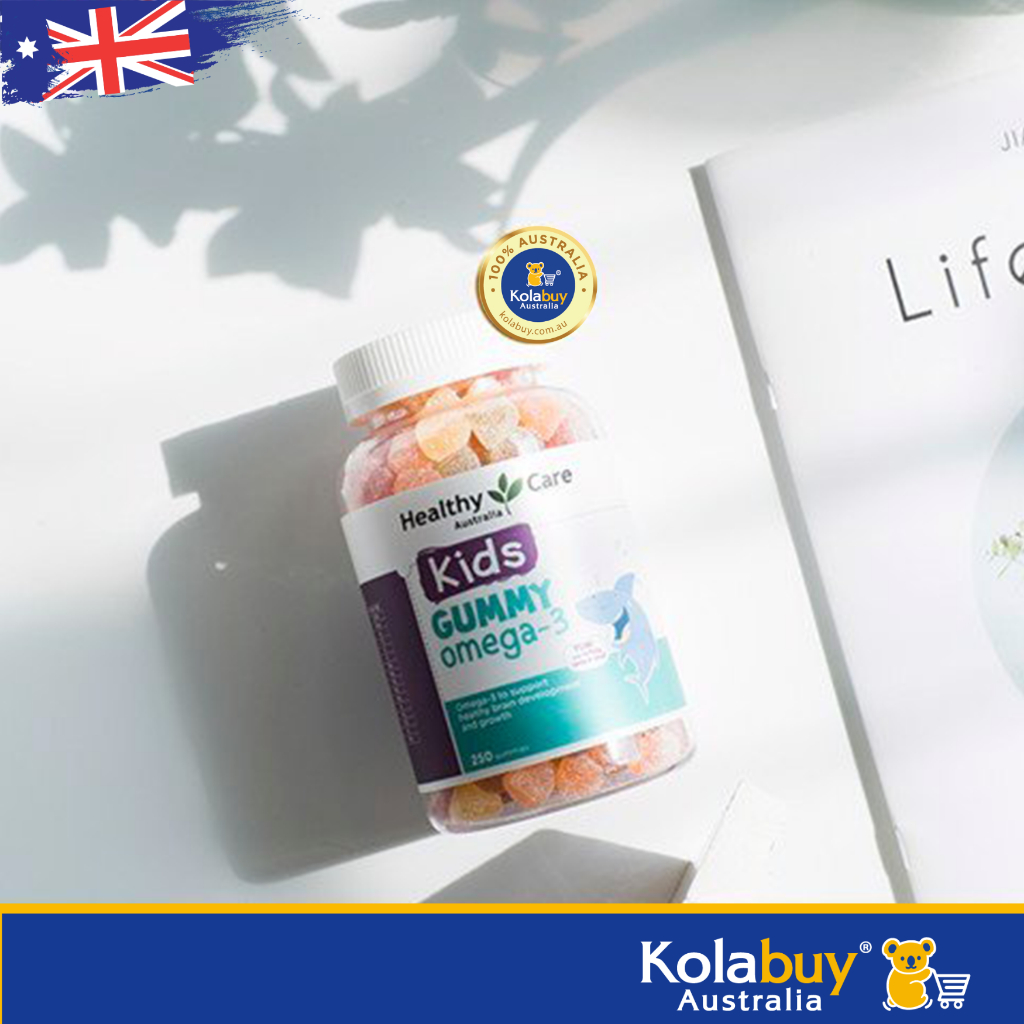 Kẹo dẻo Omega 3 Kid Gummy Omega 3 Healthy Care 250 viên
