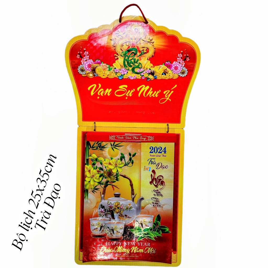 Bộ siêu đại (không hộp) khổ 25x35cm MT, Chủ đề : Trà Đạo 2024