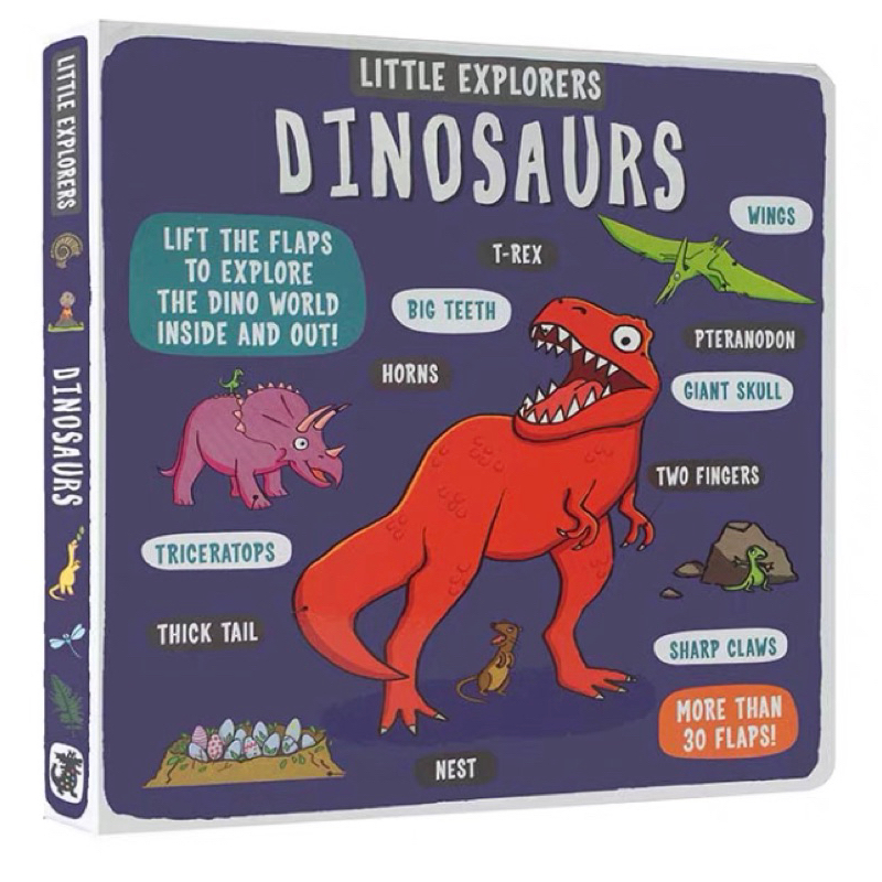 Lift The Flap Bìa Cứng Little Explorers Tiếng Anh Cho Bé Lật mở Khám Phá Theo Chủ Đề