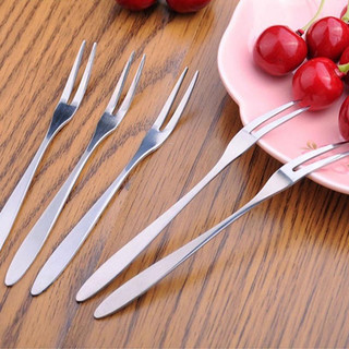nĩa ăn trái cây, dĩa ăn hoa quả bằng thép không gỉ,dụng cụ nhà bếp