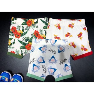 Trải Nghiệm Giấc Ngủ Dễ Chịu - Quần Đùi Thun Cotton Mềm Mịn Cho Bé!