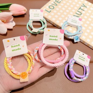 Set 3 dây cột tóc nữ siêu dễ thương