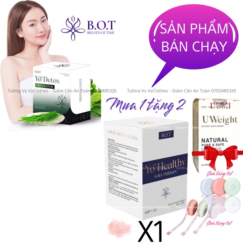 Trà tăng cân Yo Healthy & Yo Detox - Tường Vy VyClothes