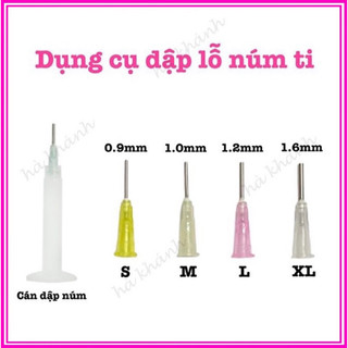 Dập lỗ núm ti, dụng cụ đục lỗ núm ti bình sữa cho bé
