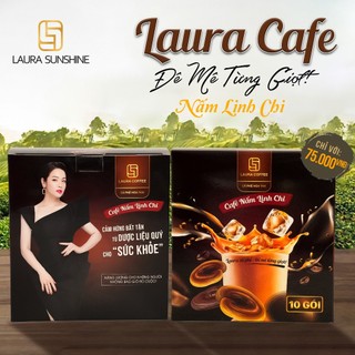 Combo 2 hộp cà phê nấm linh chi nhật kim anh - cà phê laura sunshine