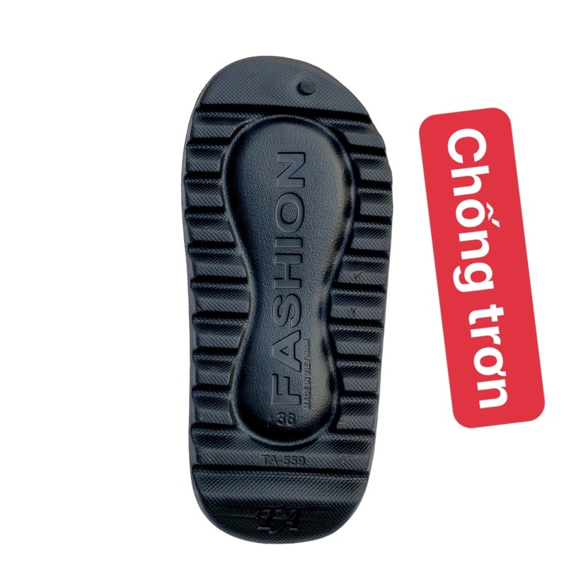 Dép bánh mì nâng đế 3cm dép quai ngang nữ đúc bền kiểu dáng unisex ulzzang chất liệu eva đi mưa