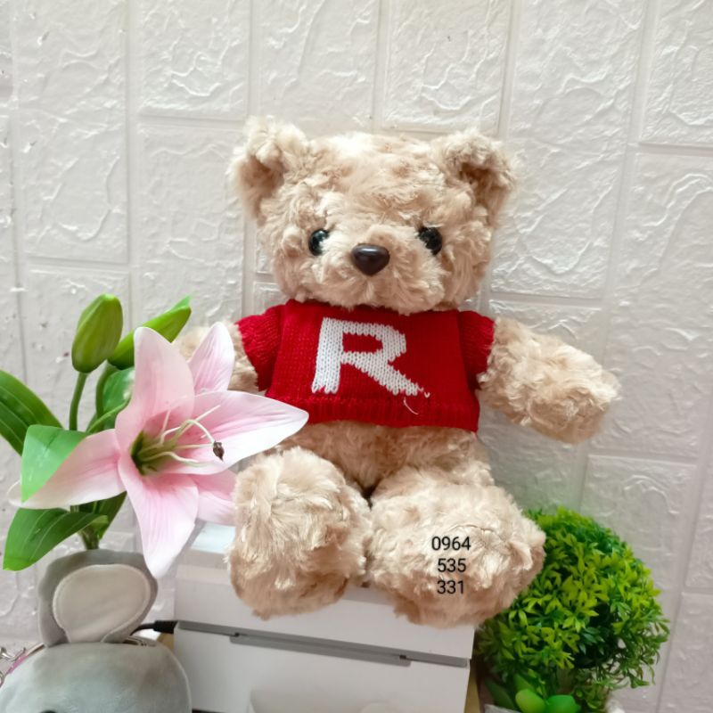 💖 Gấu tedy áo len 30cm💖