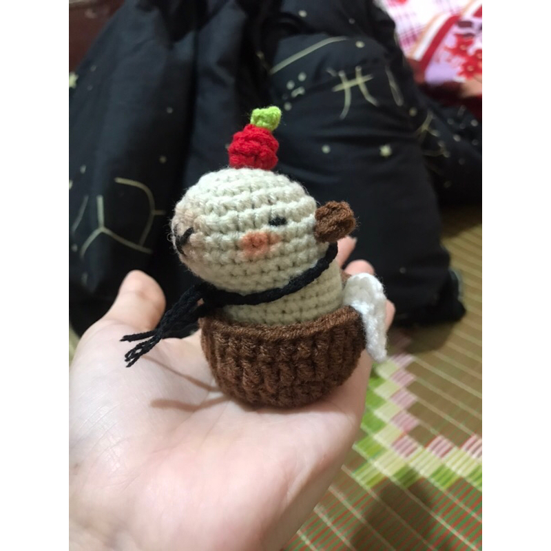 Móc khóa chuột lang nước capybara 🦫