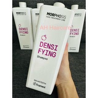 Dầu Gội ngăn rụng tóc Framesi Morphosis Densifying Shampoo 1000ml Chính Hãng, hiệu quả cực cao, hương thơm sang trọng.