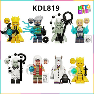  Đồ Chơi Lắp Ráp Minifigures Naruto Anime Mô Hình Hoạt Hình Nhân Vật Truyện Tranh Minato Kakashi KDL819 