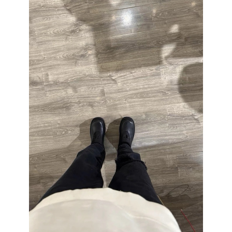 KAMI ANGER MULE - Giày lười sục da pu thu đông nam cleanfit