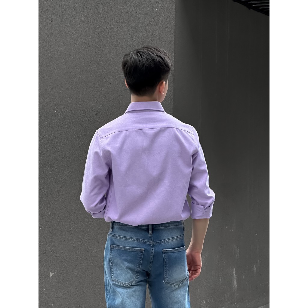 Sơ Mi Vải Oxford Tay Dài 6 Màu Nam KENTA SMD0093