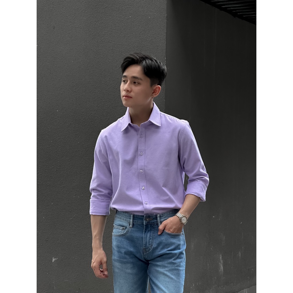 Sơ Mi Vải Oxford Tay Dài 6 Màu Nam KENTA SMD0093