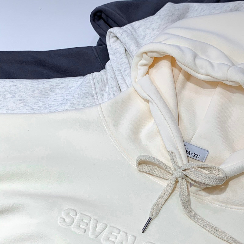 Hoodie SEVEN chữ nổi