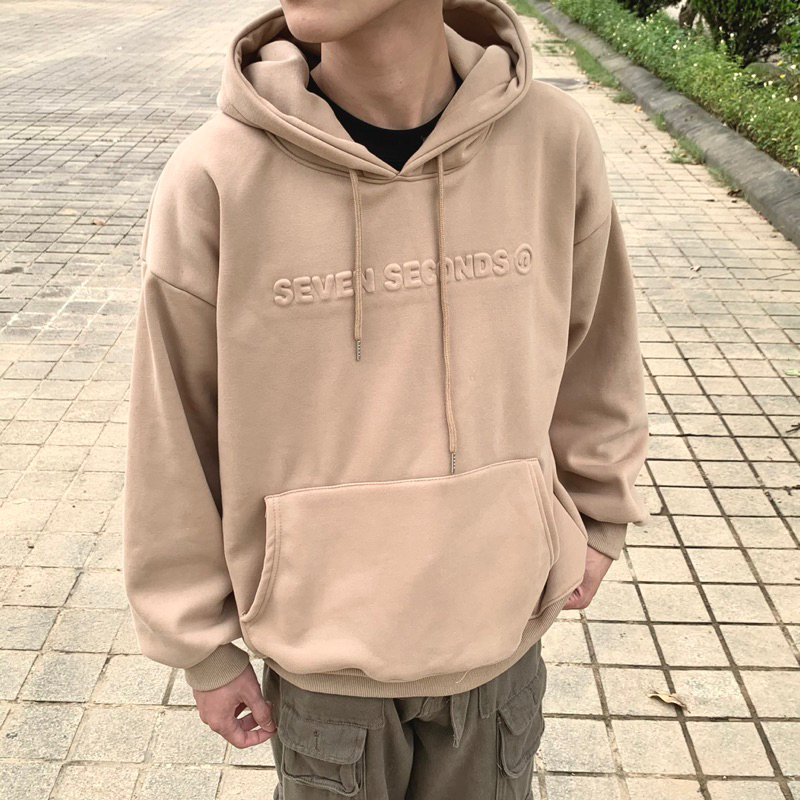 Hoodie SEVEN chữ nổi