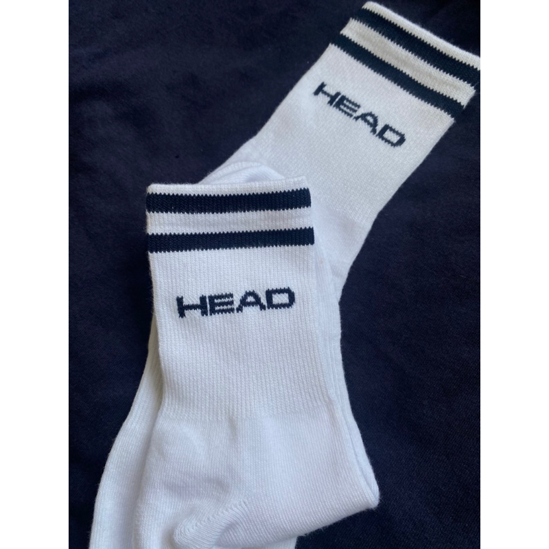Vớ trắng HEAD cổ cao🖤
