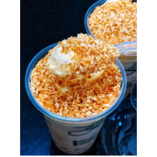 Vụn dừa nướng gói chia 100g dùng làm bánh, trà sữa
