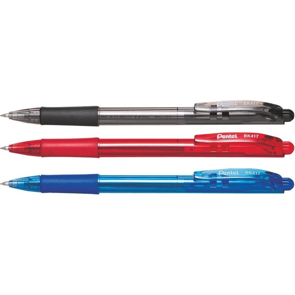 Bút bi bấm Pentel BK 417