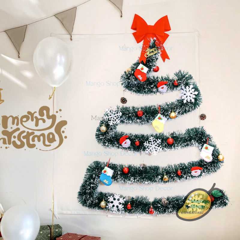 Dây Kim Tuyến Trang Trí Cây Thông Noel