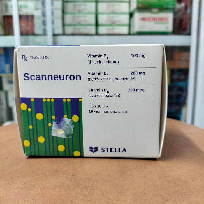 Bổ thần kinh Scanneuron Vitamin B1 B6 B12 ( Hộp 100 viên)