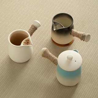 Bình gốm trà sữa nướng