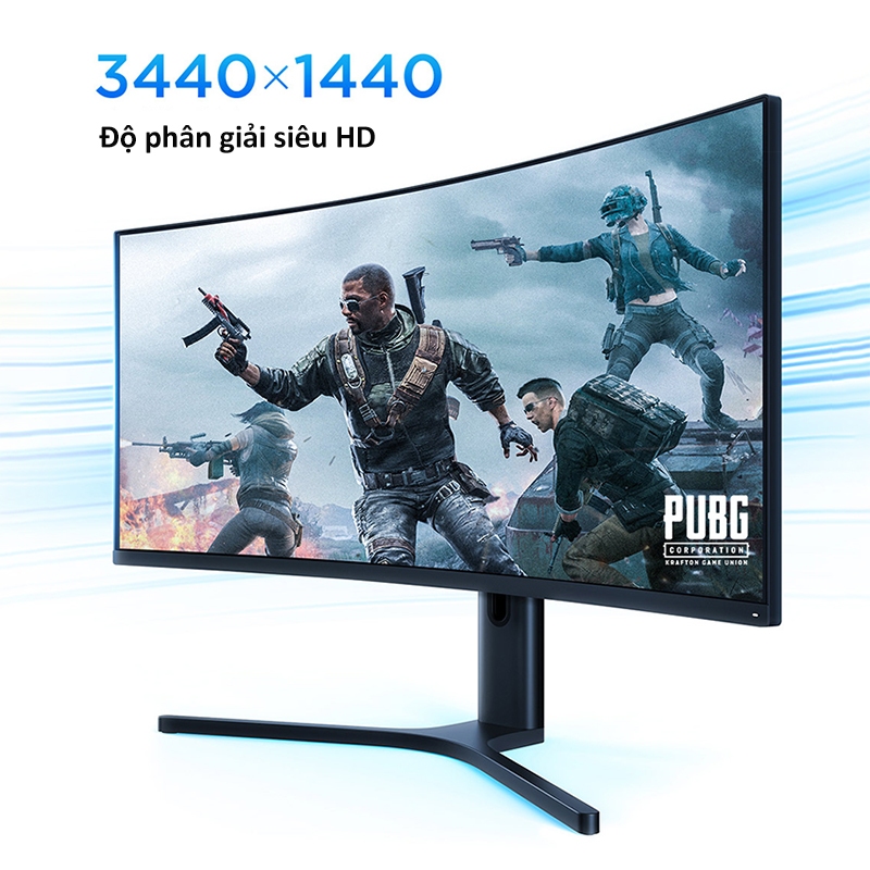 Màn hình máy tính cong Xiaomi 34 inch 2K 144Hz 121%sRGB Mi Curved Gaming Monitor 1500R HDR AMD FreeSync Premium | BigBuy360 - bigbuy360.vn