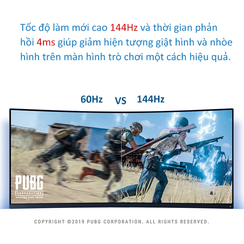 Màn hình máy tính cong Xiaomi 34 inch 2K 144Hz 121%sRGB Mi Curved Gaming Monitor 1500R HDR AMD FreeSync Premium | BigBuy360 - bigbuy360.vn