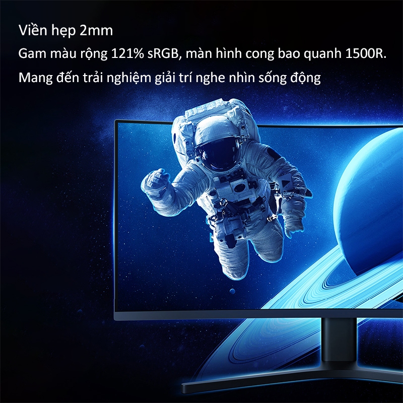 Màn hình máy tính cong Xiaomi 34 inch 2K 144Hz 121%sRGB Mi Curved Gaming Monitor 1500R HDR AMD FreeSync Premium | BigBuy360 - bigbuy360.vn