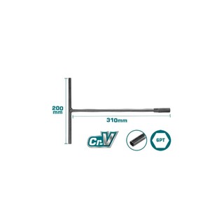 Cần chữ t total đủ kích cỡ 10mm thtswb1001, 12mm, 13mm, 14mm, 17mm, 19mm ,