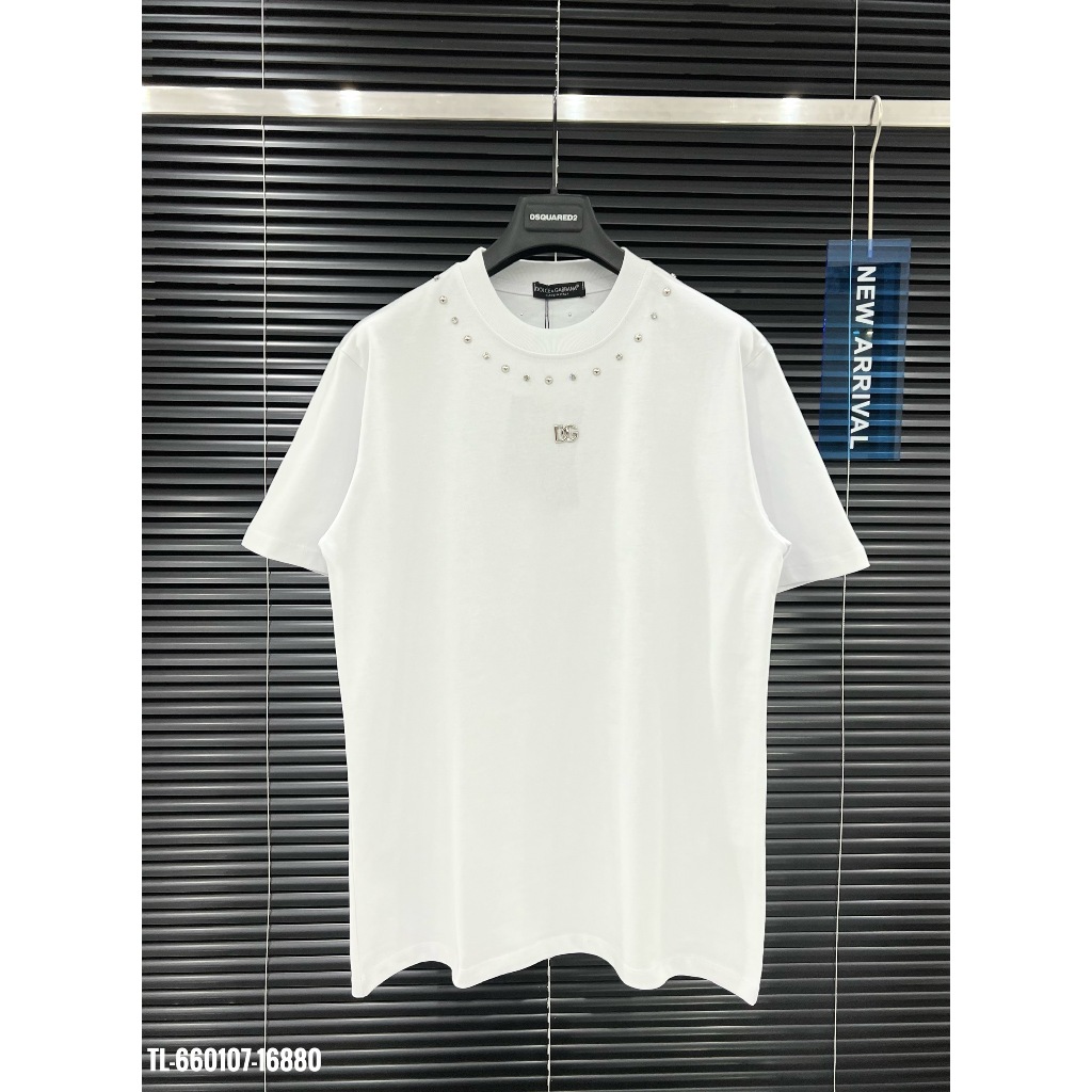 🔥Hot🔥Áo thun DG đính đá logo sắt thiết kế hot trend Nam nữ New 2024