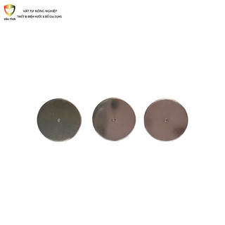 Đồng tiền sứ gắn súng xịt, béc loa đỏ, lỗ 1.2mm.