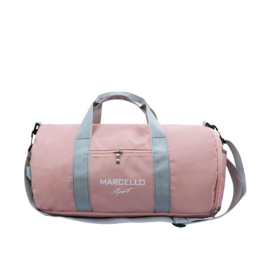 Túi trống du lịch Marcello T101 chất vải nhẹ mịn trượt nước dễ làm sạch ( kích thước 58 x 39 x 39 cm)