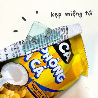 Kẹp giấy tam giác đa năng bookmark chống quăn góc sách kẹp miệng túi - spm