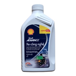 Nhớt Shell Avance Xe Công Nghệ Tổng Hợp 10W40 cao cấp chuyên tay côn