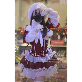 Váy đỏ công chúa noel L1