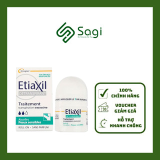 Lăn khử mùi ngăn mồ hôi dành cho da nhạy cảm E.ti.a.xil Sensibles Xanh Cooper