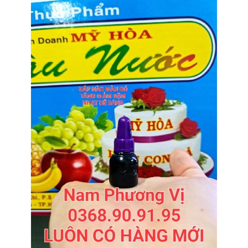 - Màu Nước Thực Phẩm 50 Chai - Màu Nước An Toàn Cho Sức Khoẻ