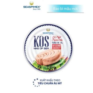 Cá ngừ ngâm dầu seaspimex 185gr