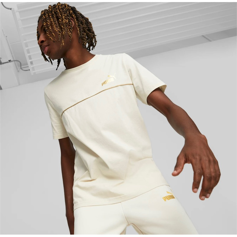 Áo phông ESS + Minimal Gold Puma men