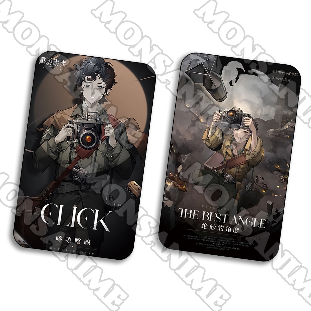 Ảnh thẻ in hình game REVERSE: 1999 ver NỀN TRÒN card bo góc viền 5*8cm anime chibi xinh xắn sưu tầm