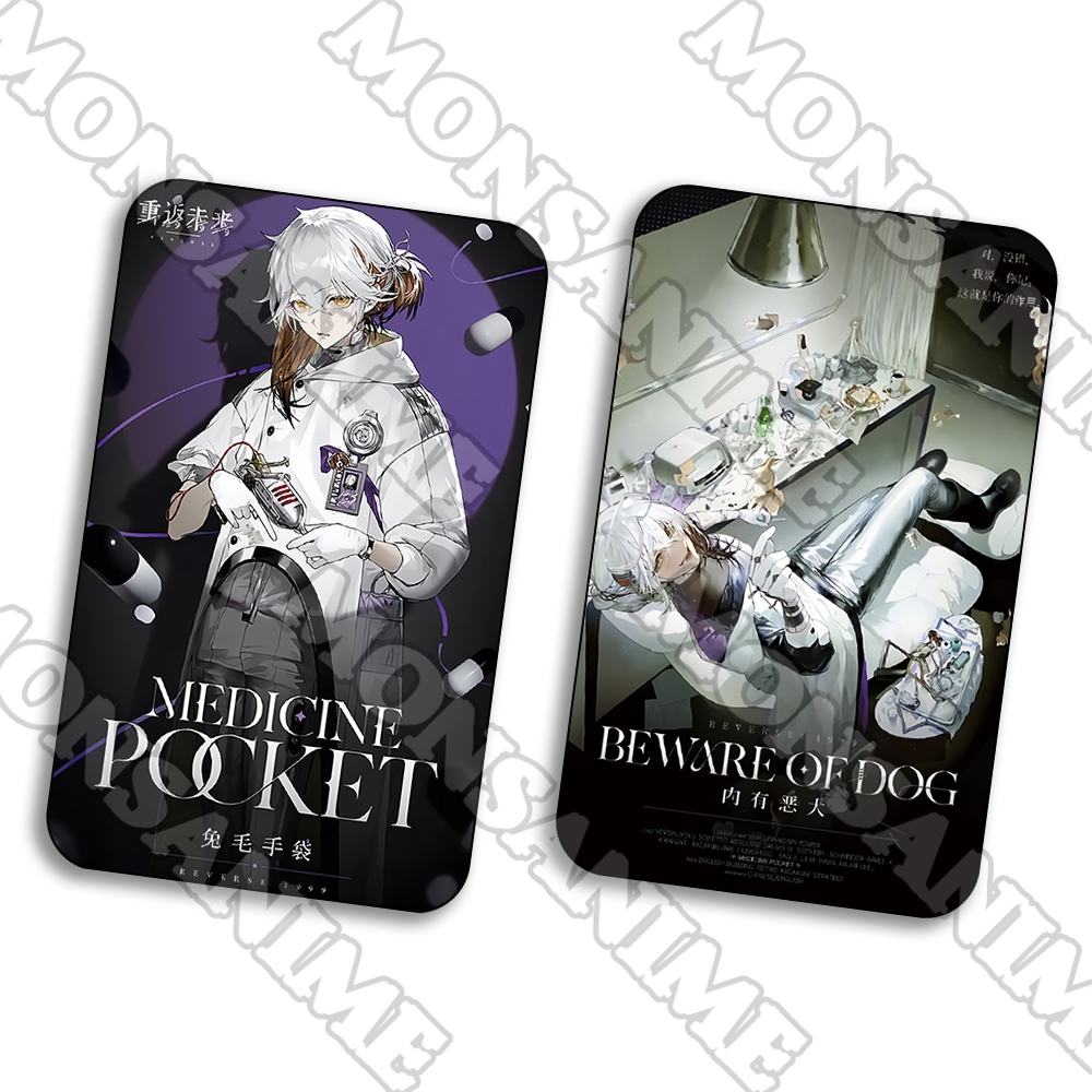 Ảnh thẻ in hình game REVERSE: 1999 ver NỀN TRÒN card bo góc viền 5*8cm anime chibi xinh xắn sưu tầm