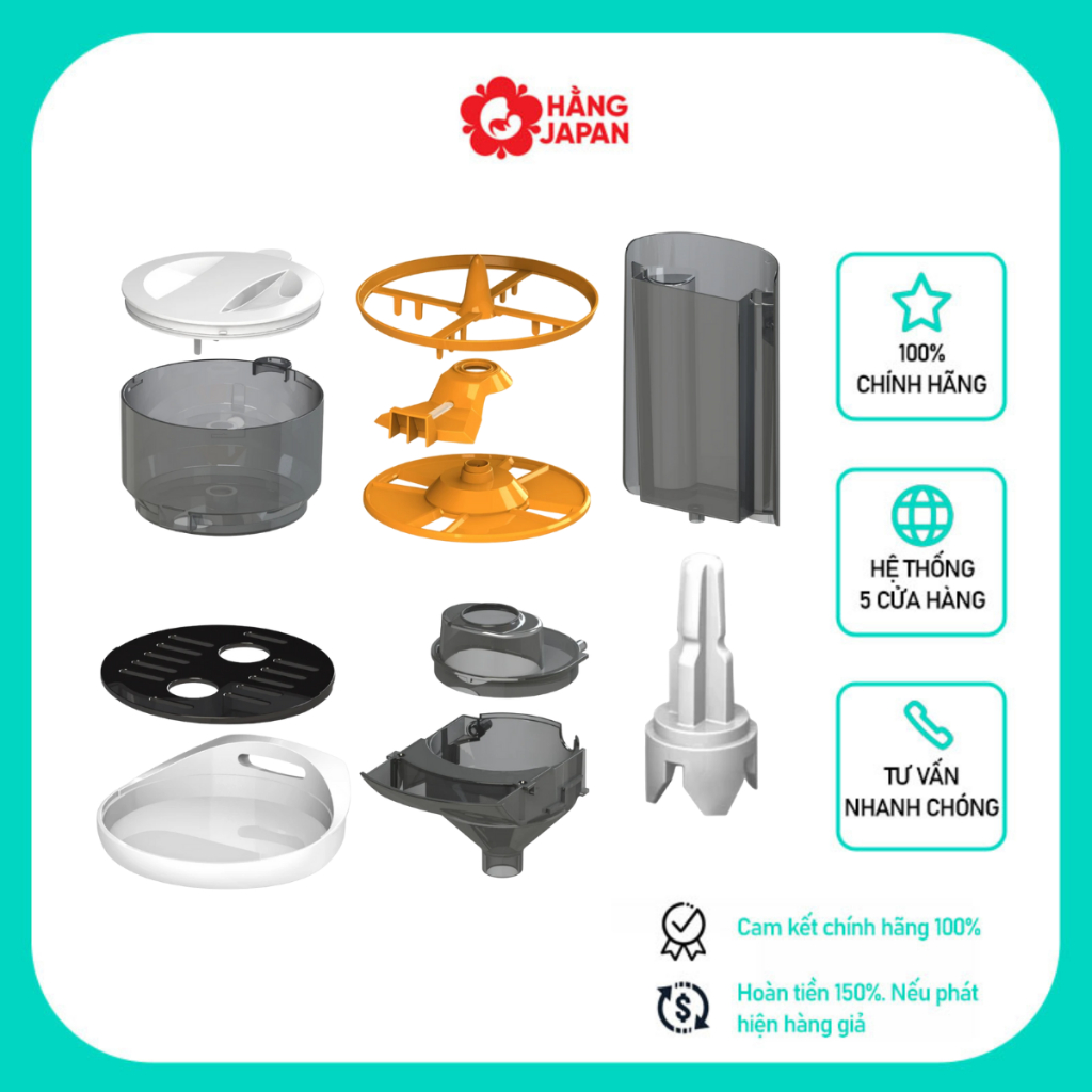 Phụ kiện máy pha sữa Baby Brezza Formula Pro Advanced - Hàng chính hãng